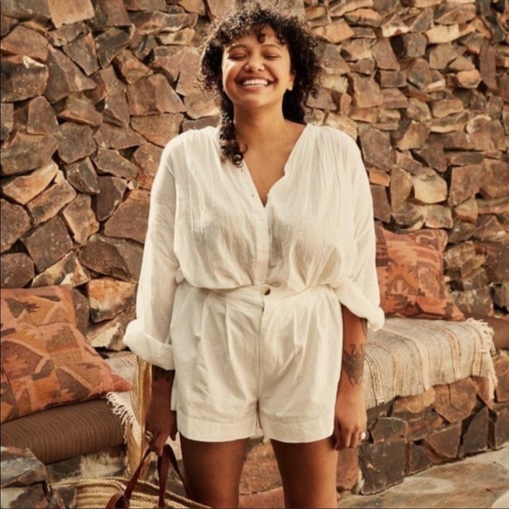NWT Doen Jade Shorts in Salt | Size 4